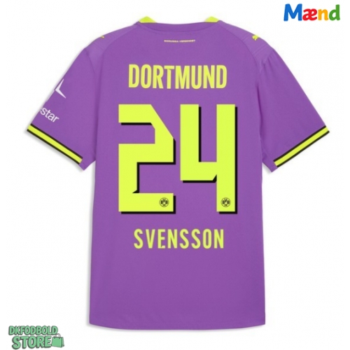 Borussia Dortmund Daniel Svensson #24 Replika Tredjetrøje 2026-27 Kortærmet